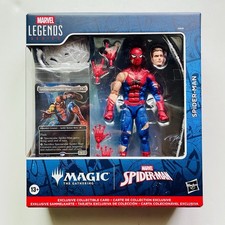 2025 Marvel Legends Magic The Gathering - Battle Damaged Spider-Man NIB
