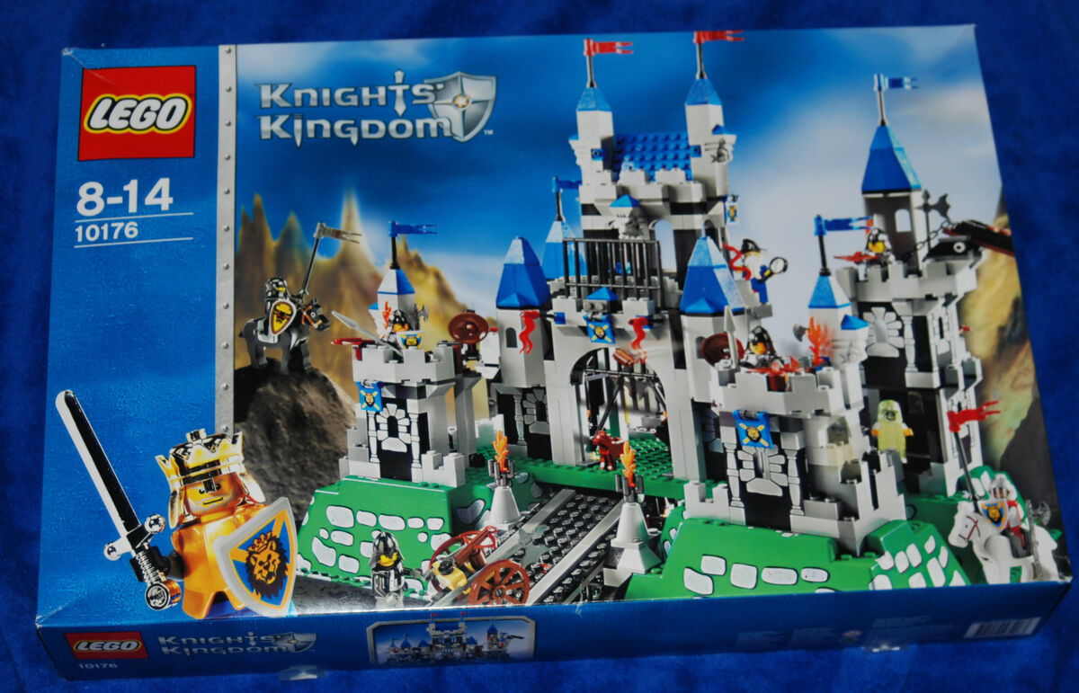 レゴ knights kingdom LEGO 2006 Knights Kingdom Kings Castle 10176 W/12