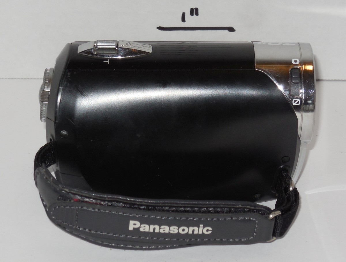Panasonic SDR-S26 480p Black Digital Camcorder 70x Optical Zoom
