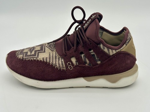 Adidas Tubular MOC Red Night Sneakers US size 11.5 Mens Very Clean Preowned RARE - Picture 3 of 19