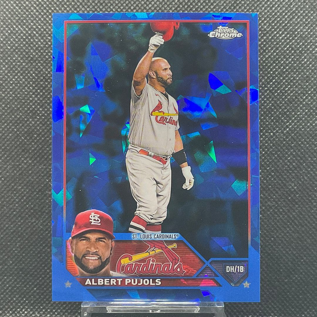 2023 Topps Chrome Sapphire Albert Pujols #5