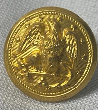 U.S. Navy Gold Button size 15/16” Scovill Mf'g Co Waterbury