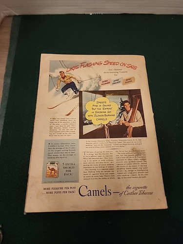 VINTAGE Outdoor Life APRIL 1940 Hunting Fishing NEW FISH LAWS Kernan Art - Picture 3 of 8