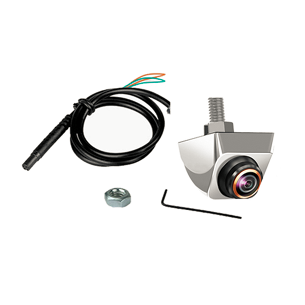 Car Rearview Camera 1080P CVBS HD Backup Parking Cam Waterproof 170° Wide Angle