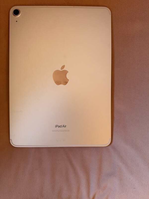 Apple iPad Air (5th Generation) A2591 256 GB, Wi-Fi + 5G, 10.9 in