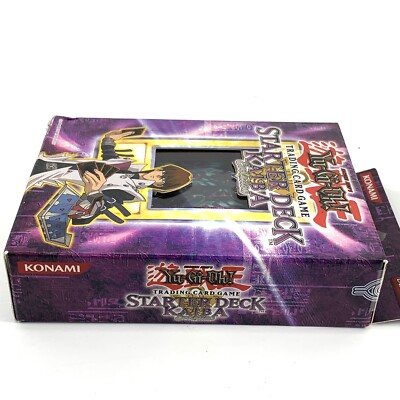 【未開封】英語版 遊戯王STARTER DECK（ KAIBA&YUGI） YUGIOH 2002 STARTER DECK BOX KAIBA ENGLISH 1ST EDITION MINT