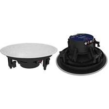 Pyle PWRC65BT Outdoor/Surround Convenient Home Speaker Set of 2 White