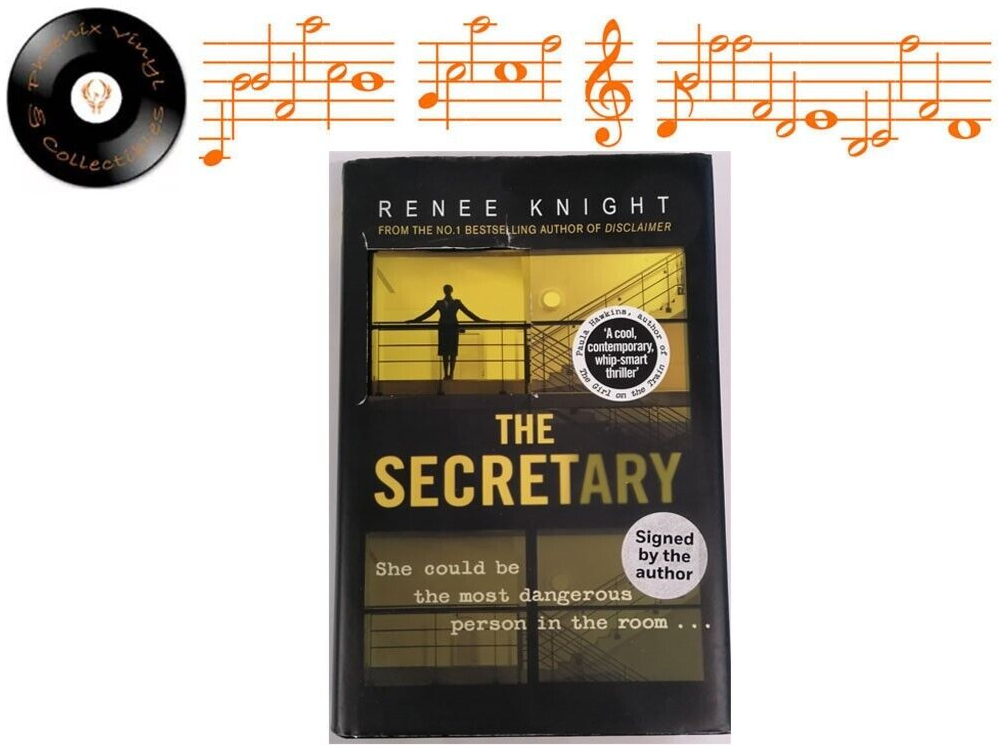 The Secretary Renee Knight Hardback Book Signed - VG+