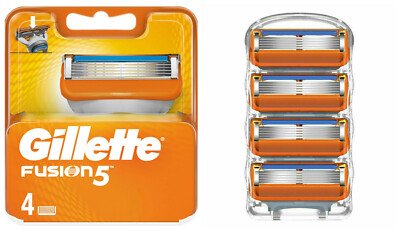 Gillette Fusion 5 Herren Ersatz Rasierer Rasierer Pack 1x4 Klingen Patronen ohne Karton