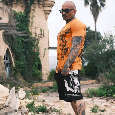Neues Yakuza Herren Swear Regular T-Shirt - Orange Popsicle