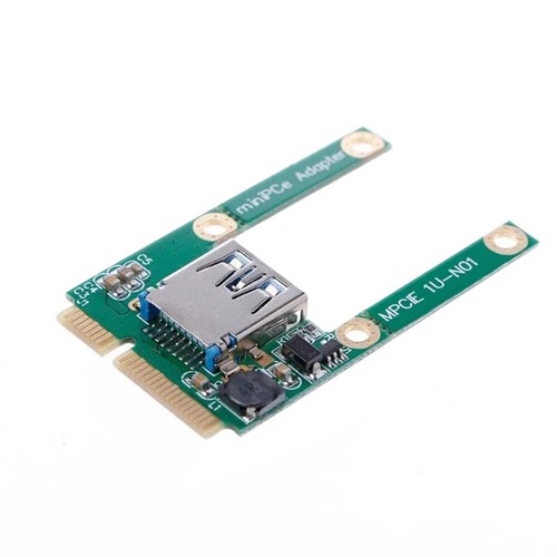 Mini PCIE to USB3.0 PCI Express Adapter Expansion Card Riser Card Adapter for PC - Picture 3 of 4