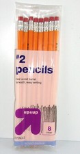 2 HB Pencils Wood Pencils SCHOOL SUPPLIES 8 Count