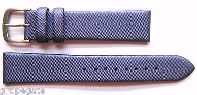 Locman 18mm Violet Hand-Made Water-Resistant Leather Watch Strap, Italy