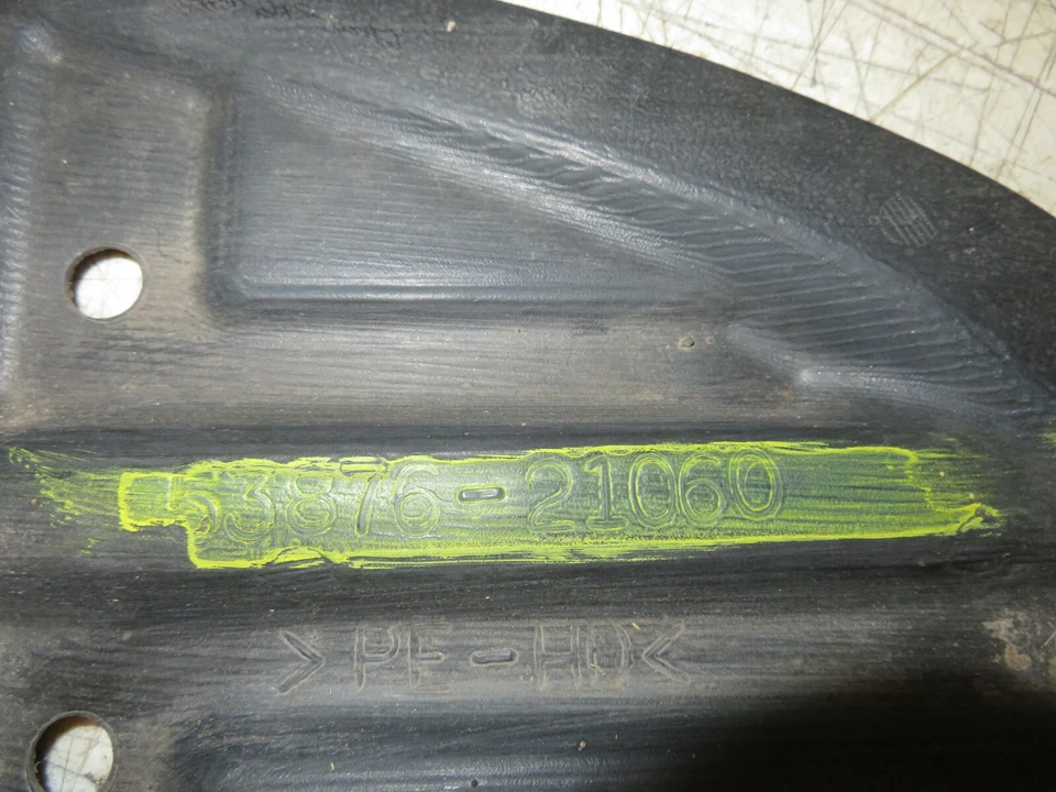 Guardabarros delantero izquierdo SCION TC 2005-2010 OEM 53876-21060 Foto 3 de 4