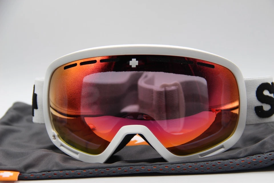 NEW SPY+ OPTICS SNOW GOGGLES MASHALL MATTE WHITE AUTHENTIC SUNGLASSES - Image 3 of 4