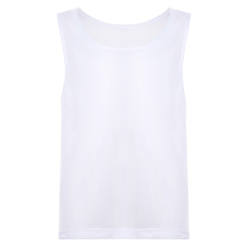 Unisex Kids Shirt Muscle Tank Top Boys Vest Hollow Out Workout Mesh Activewear - Picture 26 of 54