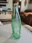 VTG 1948 Coca Cola 6 Oz. Green Bottle Danville VA Pat D-105529