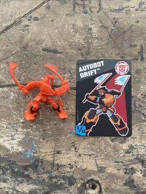 TRANSFORMERS Robots in Disguise DRIFT, Tiny Titans 2015 & Card