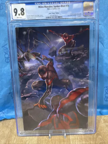Miles Morales: Spider-Man #25 CGC 9.8 (2021) - Skan "Virgin" Edition Cgc 9.8