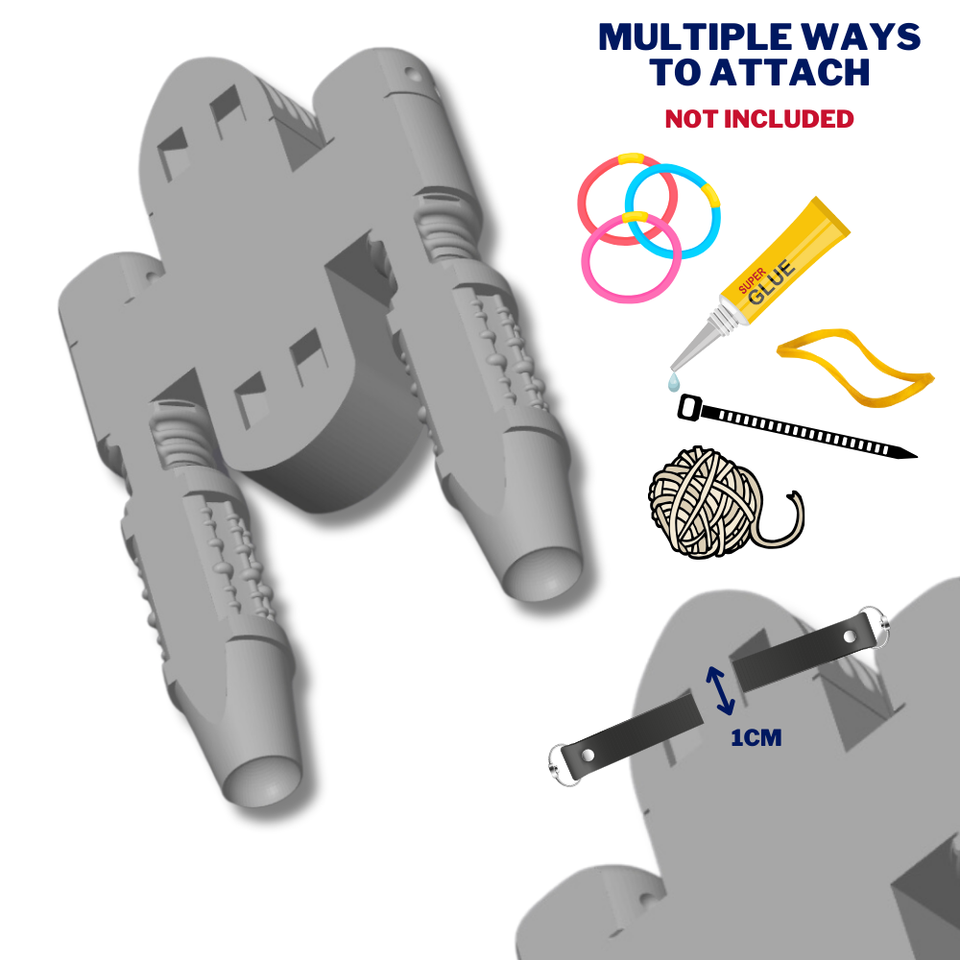 Guardians Of The Galaxy Star Lord Rocket Booster Boot Attachment ...