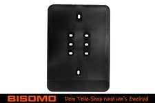 Kennzeichenhalter Trägerplatte Klebe-Kennzeichen 134x110mm Moped Scooter Roller