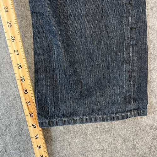Diesel Zatiny Jeans 34 34 Bootcut Regular Dark Wash Blue Cotton Button Fly 0088Z - Picture 6 of 13