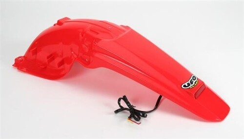 Remplacez votre garde-boue casse par cette aile arriere Honda CRF 450X avec LED rouge