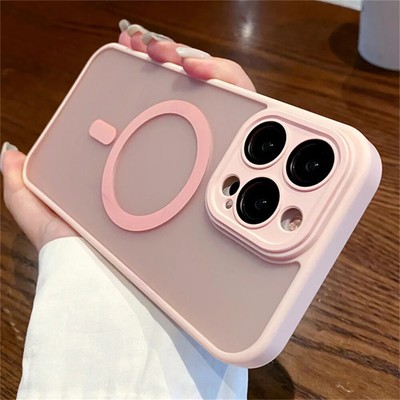 Candy Color Matte Clear Silicone Soft Case For iPhone 15 14 13 12 Pro Max Cover