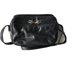 Etienne Aigner Negro Cuero Bolso de Hombro Cartera Libro De Bolsillo | eBay