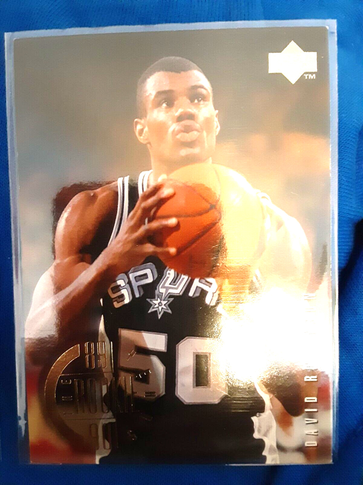 David Robinson 1995-96 Upper Deck #154  Rookie Years Spurs HOF MVP