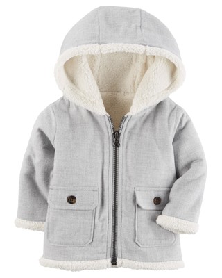 Carters Baby Boys Sherpa Jacket Jackets 