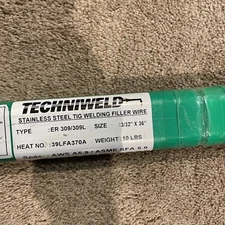 Techniweld Stainless Welding Wire Rod 309L 3/32" X 36" long 10Lbs NEW