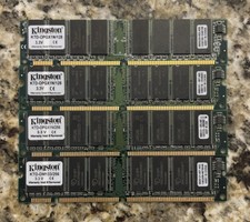 - Lot of 4 KINGSTON KTD-OPGX1N 3.3V 128  256