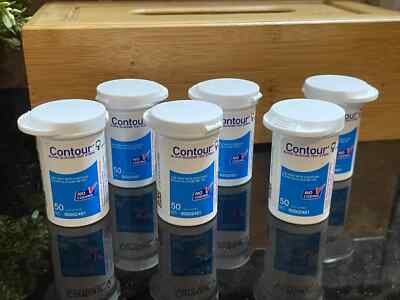 Contour 300Strips Glucose TestStrips Without Box Each Have 50exp 05/27 Not Next