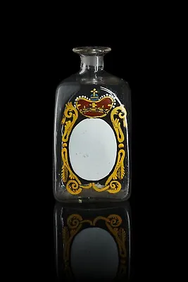 Kaufen Kleine Apothekenflasche - Emailliertes Glas - Sachsen - 18. Jahrhundert