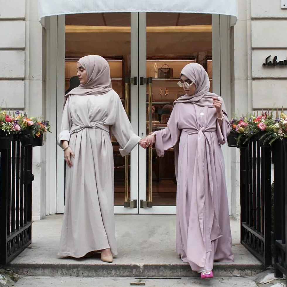 Long abaya style dresses cheap