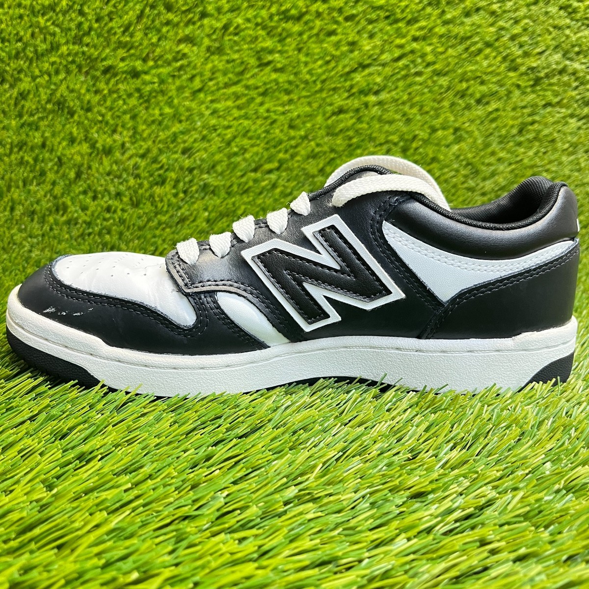 New Balance 480 Sneakers Mens Size 6.5 Black White Lace Up Amazon.com | New Balance Kid main image 2