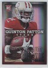 2013 Absolute Rookie Spectrum Black 6/49 Quinton Patton (Ball Fully Visible) 7i2