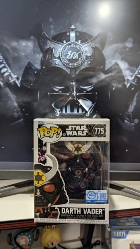 Funko Pop Star Wars #775 Impressions Darth Vader Samurai Funko Exclusive