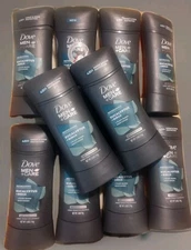 10 Dove Men Care Refreshing 72 Hr Antiperspirant Deodorant 2.6oz Eucalyptus READ
