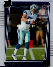 2021 Panini Clearly Donruss - Rated Rookie Simi Fehoko #92 (RC) DALLAS COWBOYS