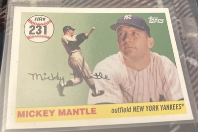 Mickey Mantle 2007 Topps #MHR231 Mickey Mantle Home Run History New York Yankees