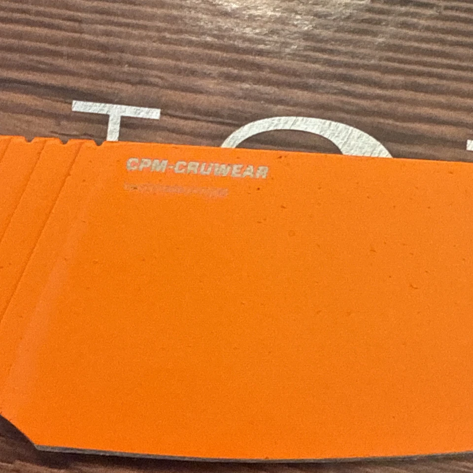 Benchmade Raghorn 15600OR Fixed Blade Knife Orange/Carbon Fiber - Image 3 of 4