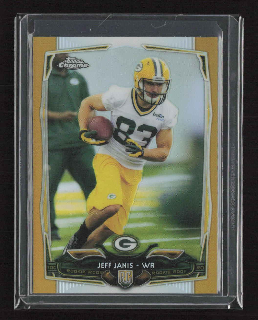 Jeff Janis Topps Chrome #192 Gold Refractor