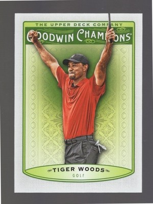 2019 Upper Deck Goodwin Champions Tiger Woods #25