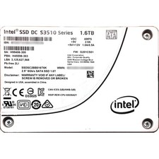 Intel SSD DC S3510 Series 1.6TB 2.5" SATA SSD Solid State SSDSC2BB016T6K