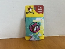 BUC-EES 12oz BEVERAGE INSULATOR TIE DYE COLOR WITH BUC-EE LOGO