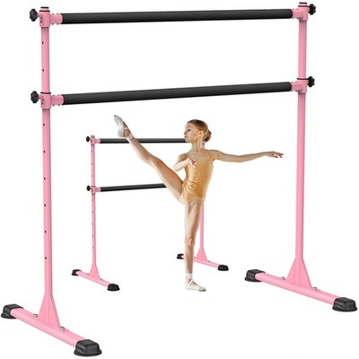Ballettstange Freistehend,10 Höhenverstellbare Ballet Stange Rosa Kinder Mädc...