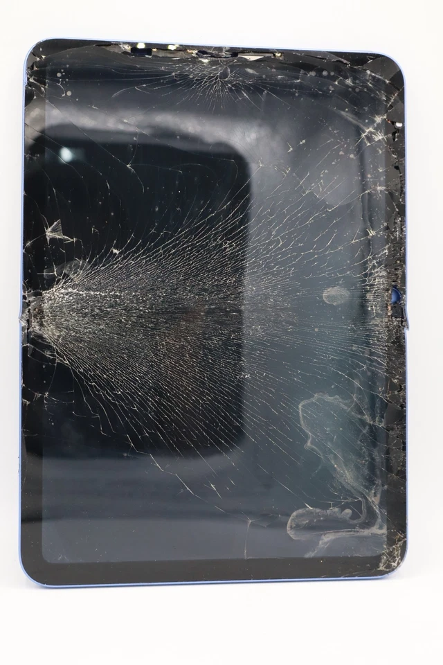 Apple iPad 10. Gen 64GB Wi-Fi Blau Displayschaden / DEFEKT #5849