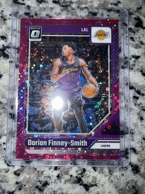 Dorian Finney-Smith 2024 Panini Donruss Optic #146 Fast Break Pink /25 LAKERS